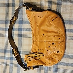Vintage rare Coach purse with studs and crystals